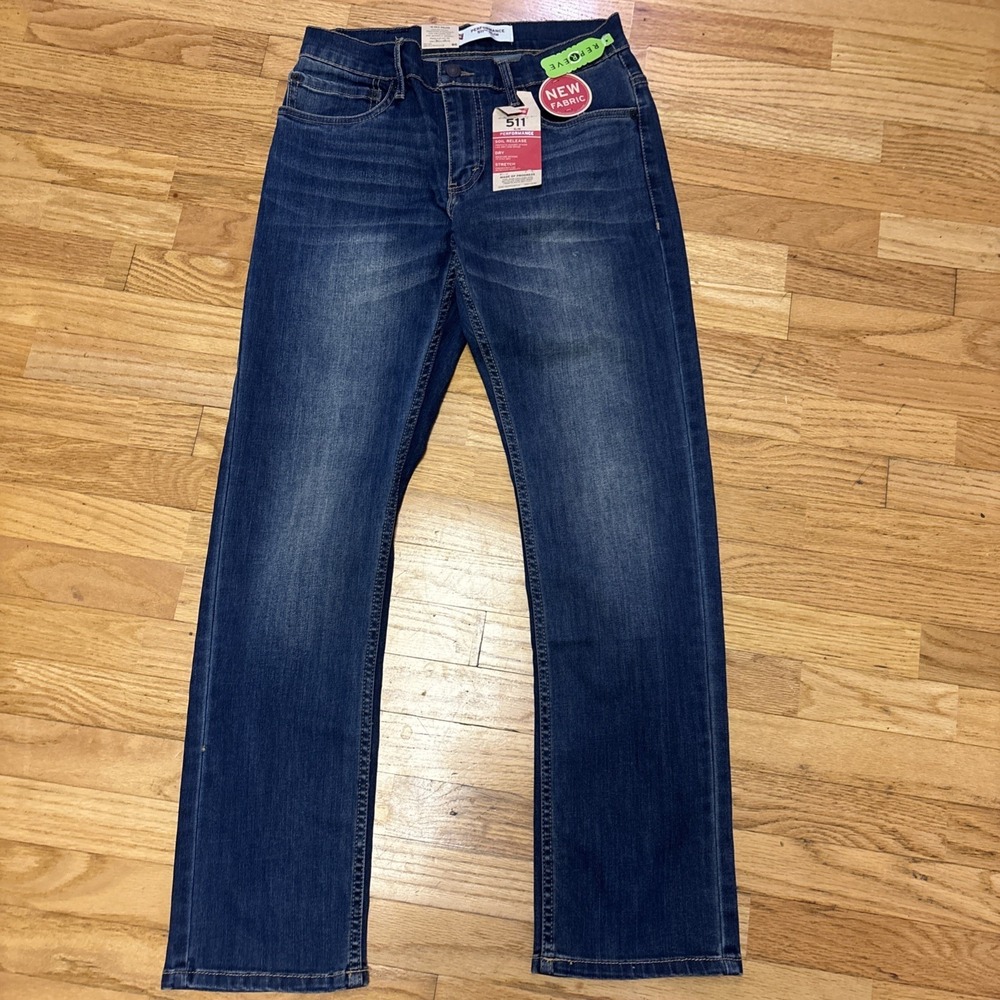 NWT Boys Levis 511 Flex Jeans 16‎ Reg. 28 X 28 (b)
